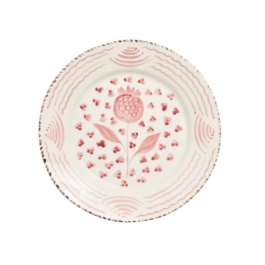 Casa Nuno Dinner Plate {Pink Pomegranate}