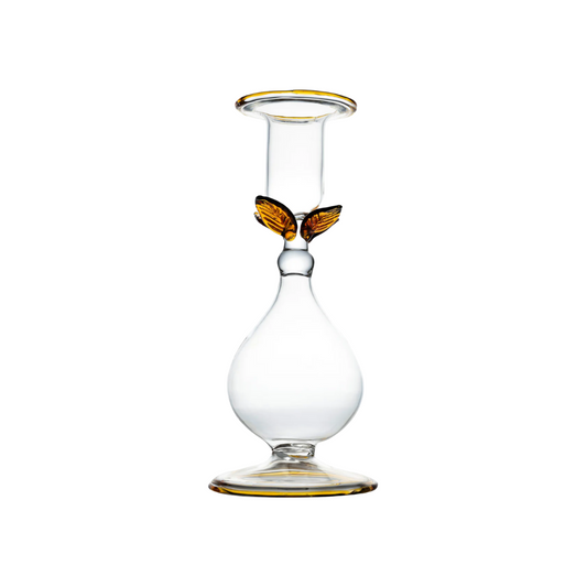 La BoHeme Glass Candlestick
