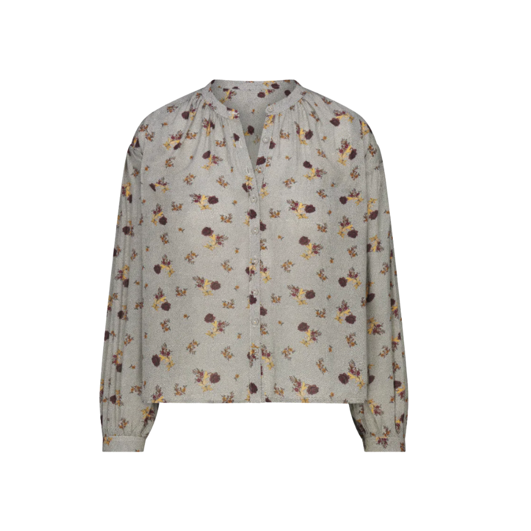 Odette Top {Dotted Floral}