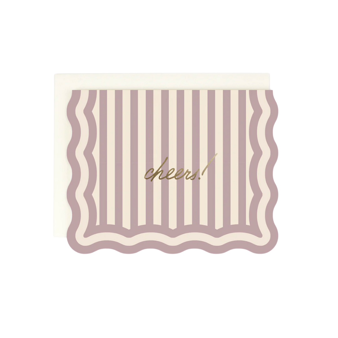 Cheers! Striped Card