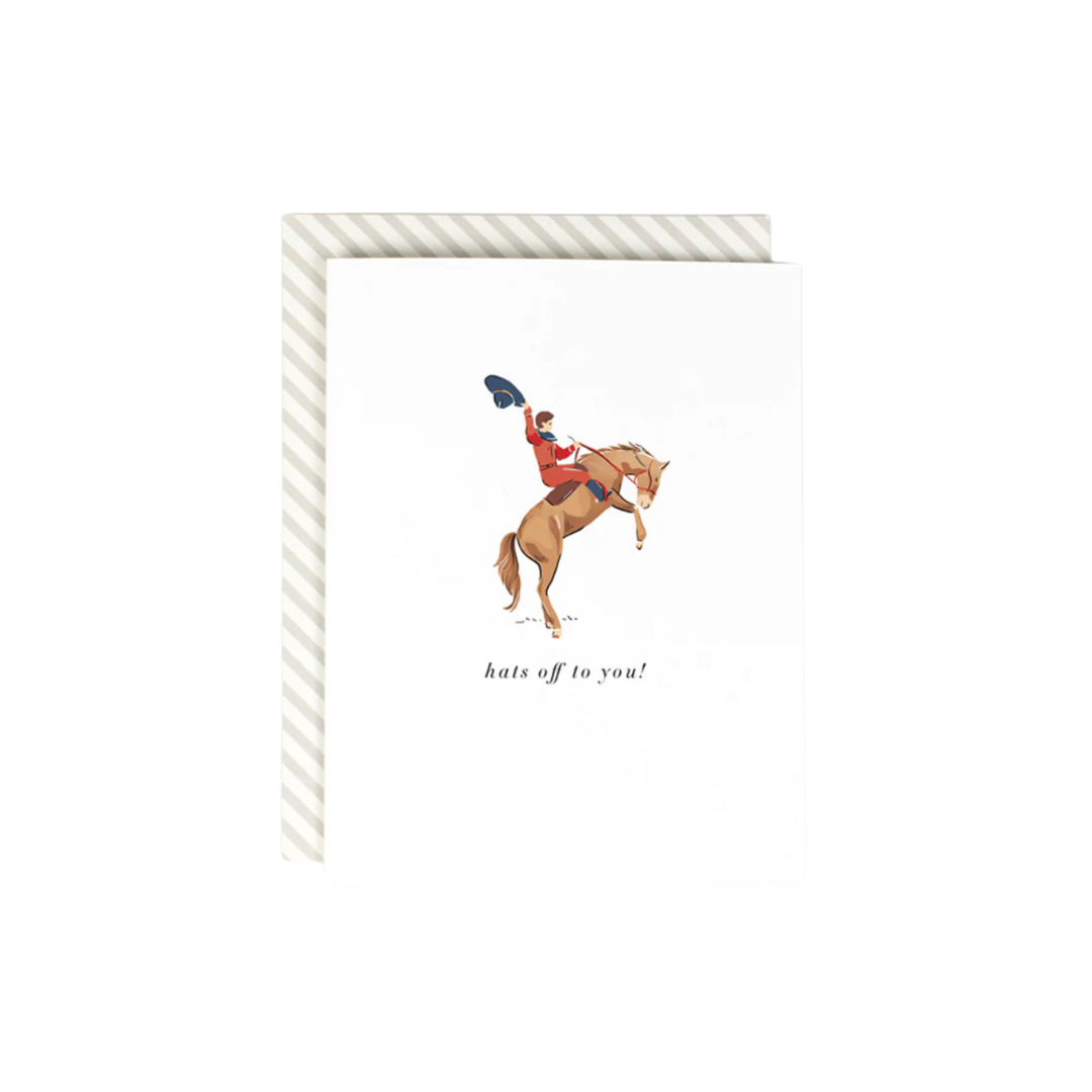 Hats Off To You Card