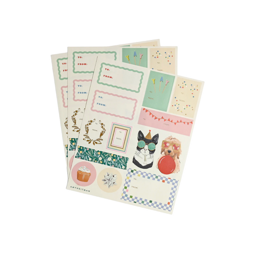 Birthday Gift Stickers