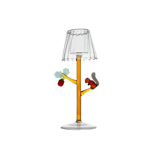 Tealight {Squirrel & Acorn}