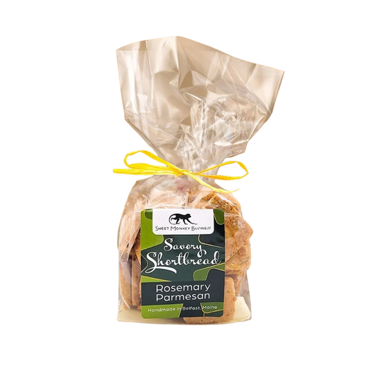 Shortbread Cookies {Savory Rosemary + Parmesean}