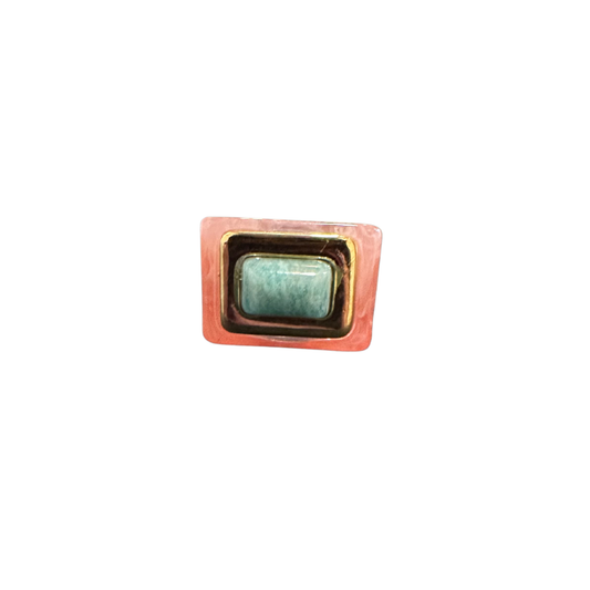 Lucas Jack Pink Quartz Ring