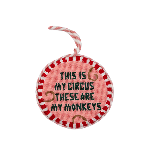 Needlepoint Ornament {Circus}