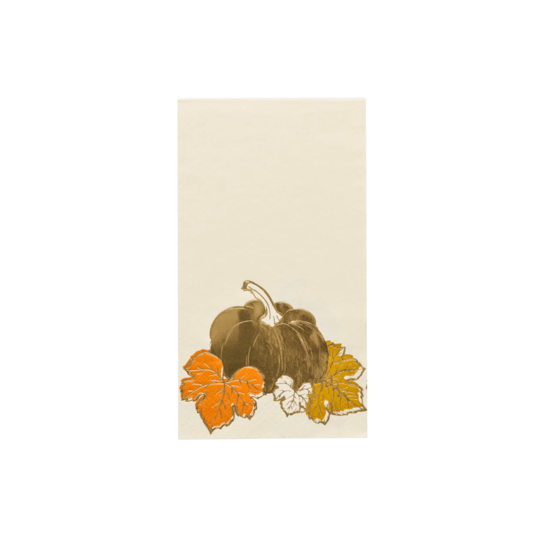 Gilded Harvest Guest Napkin {20ct}