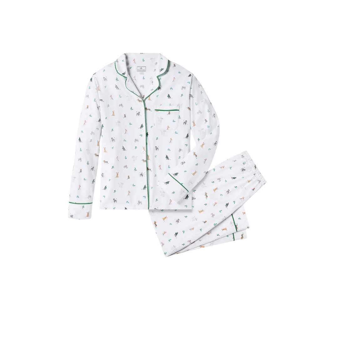 Pima Pajama Set {Jingle Paws}