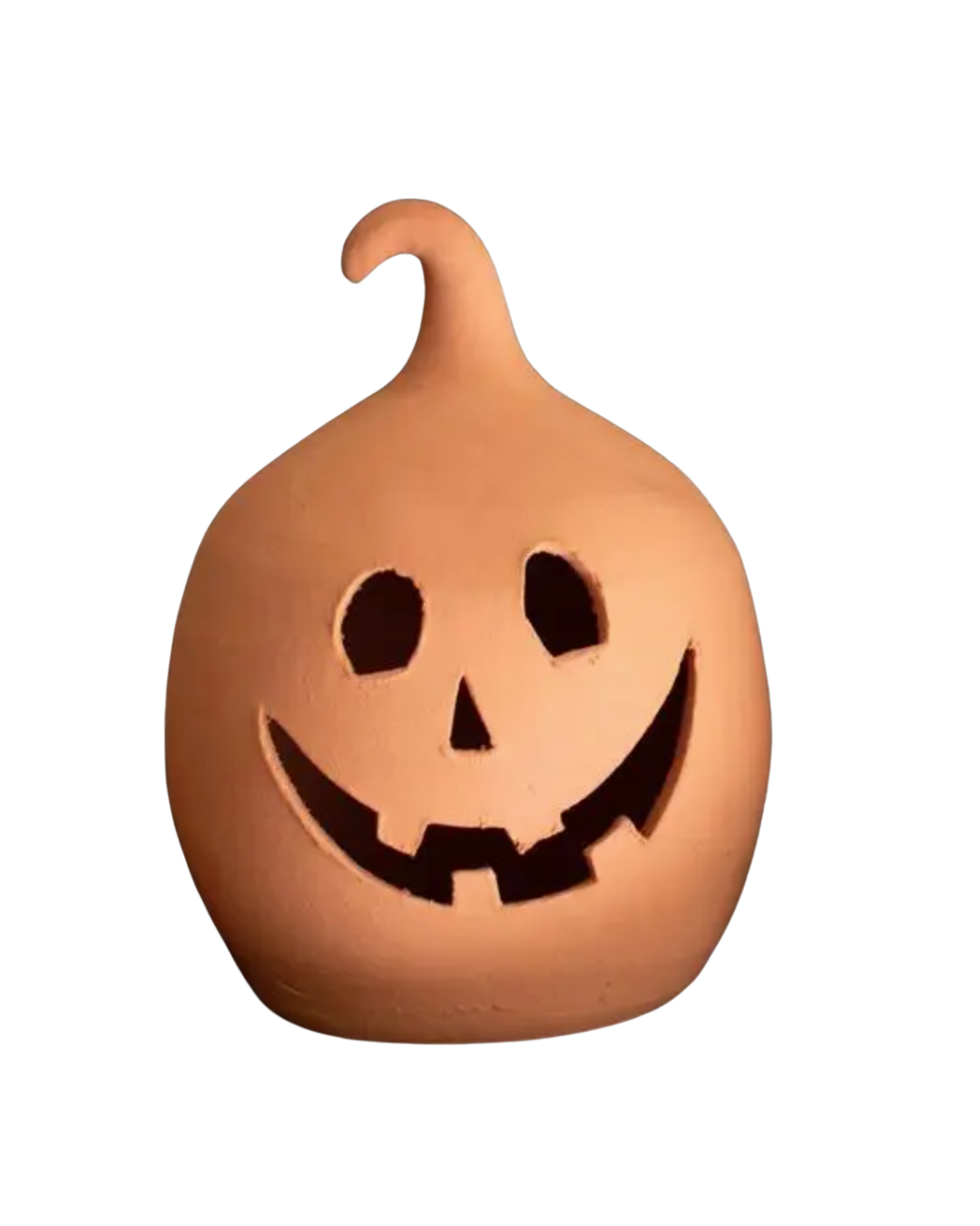 Terracotta Jack-o-lantern{Large}