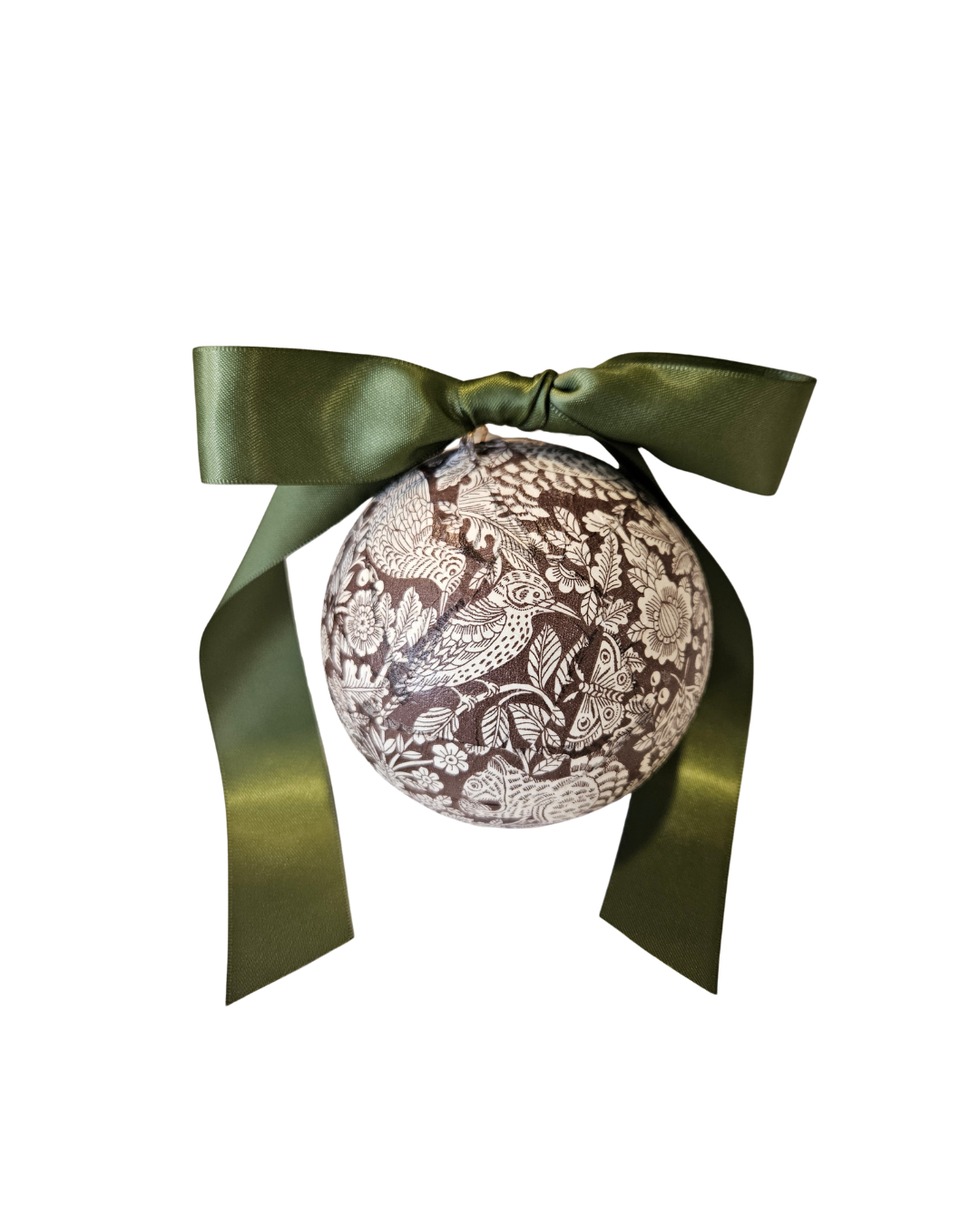 Paper Mache Ornament {Brown Pheasant}