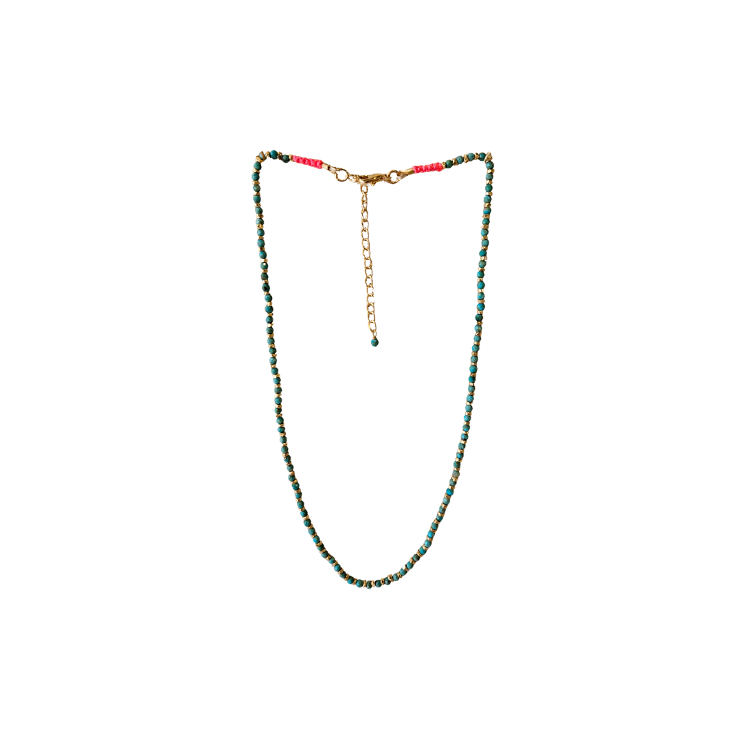 Turquoise Mini Cerezo Necklace