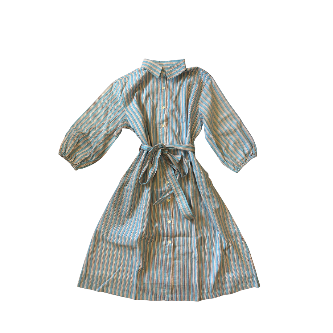 Striped Linen Dress