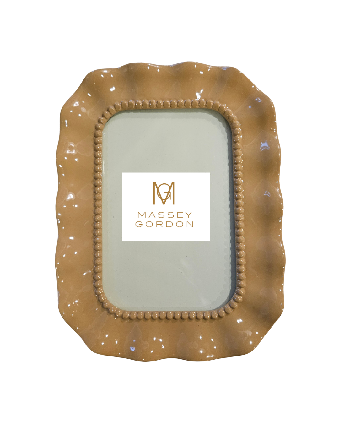 Wavy Edge Frame with Bead