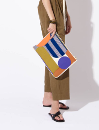 Rust Khaki Computer Pouch