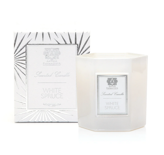 White Spruce Hexagonal Candle
