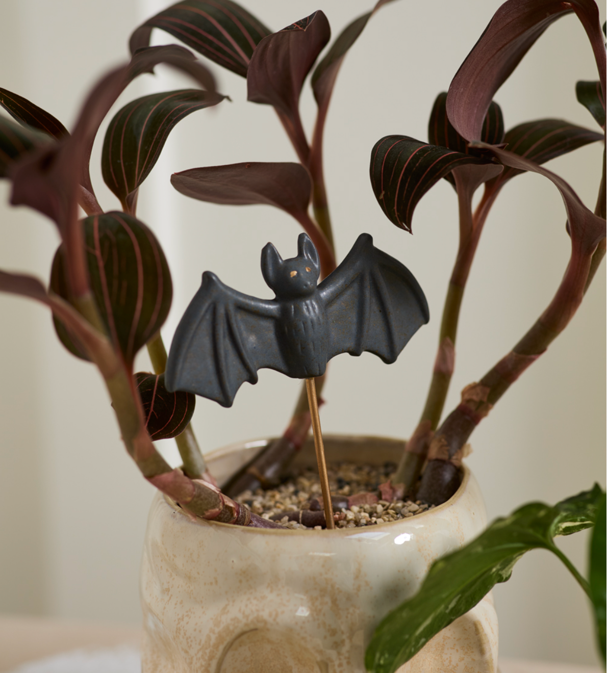 Spooky Bat Plant Stick