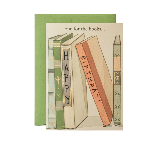 Books Greeting Card