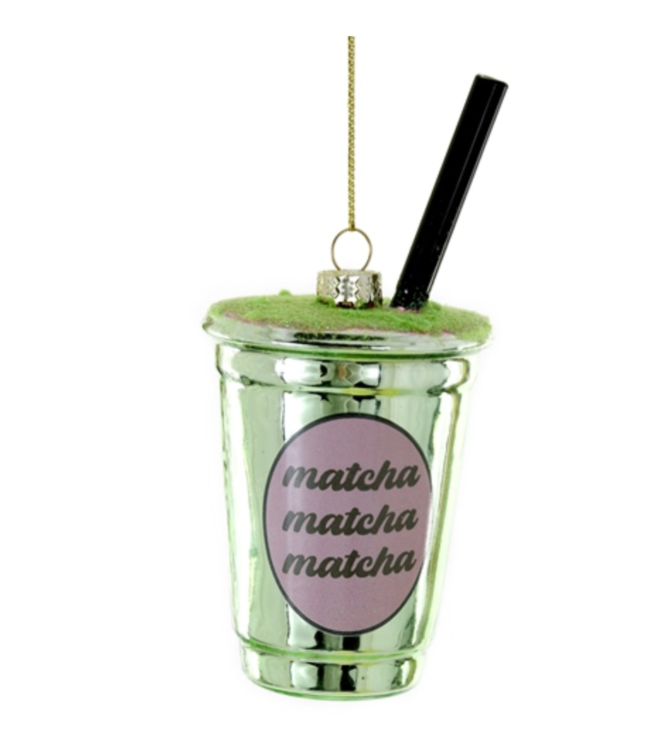 Iced Matcha Ornament