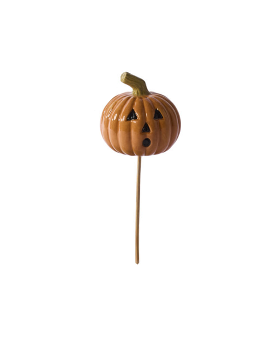 Spooky Pumpkin Plant Stick
