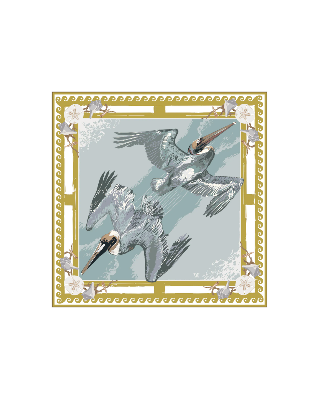 Double Sided Silk Scarves