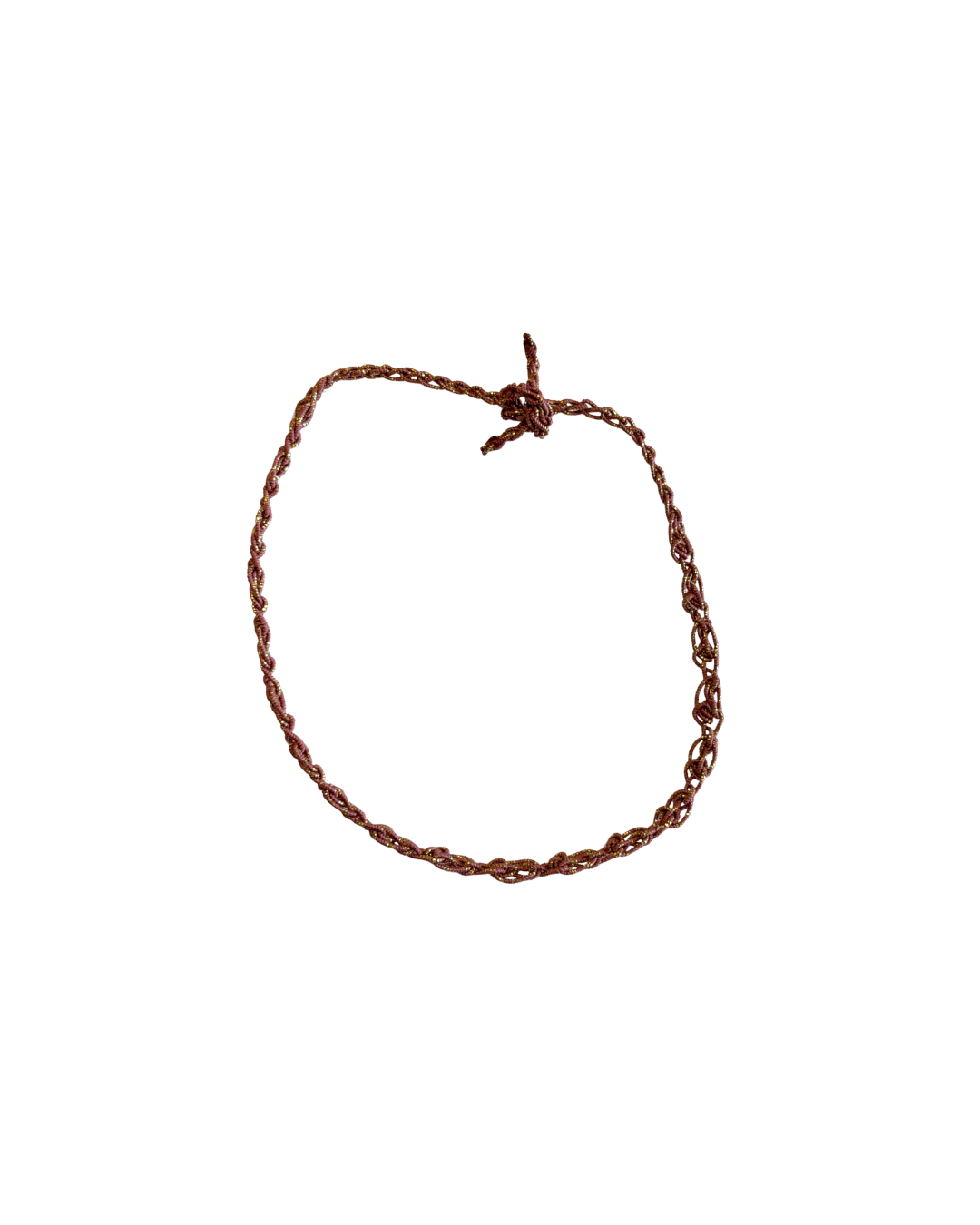Adjustable Braided Tie Bracelet