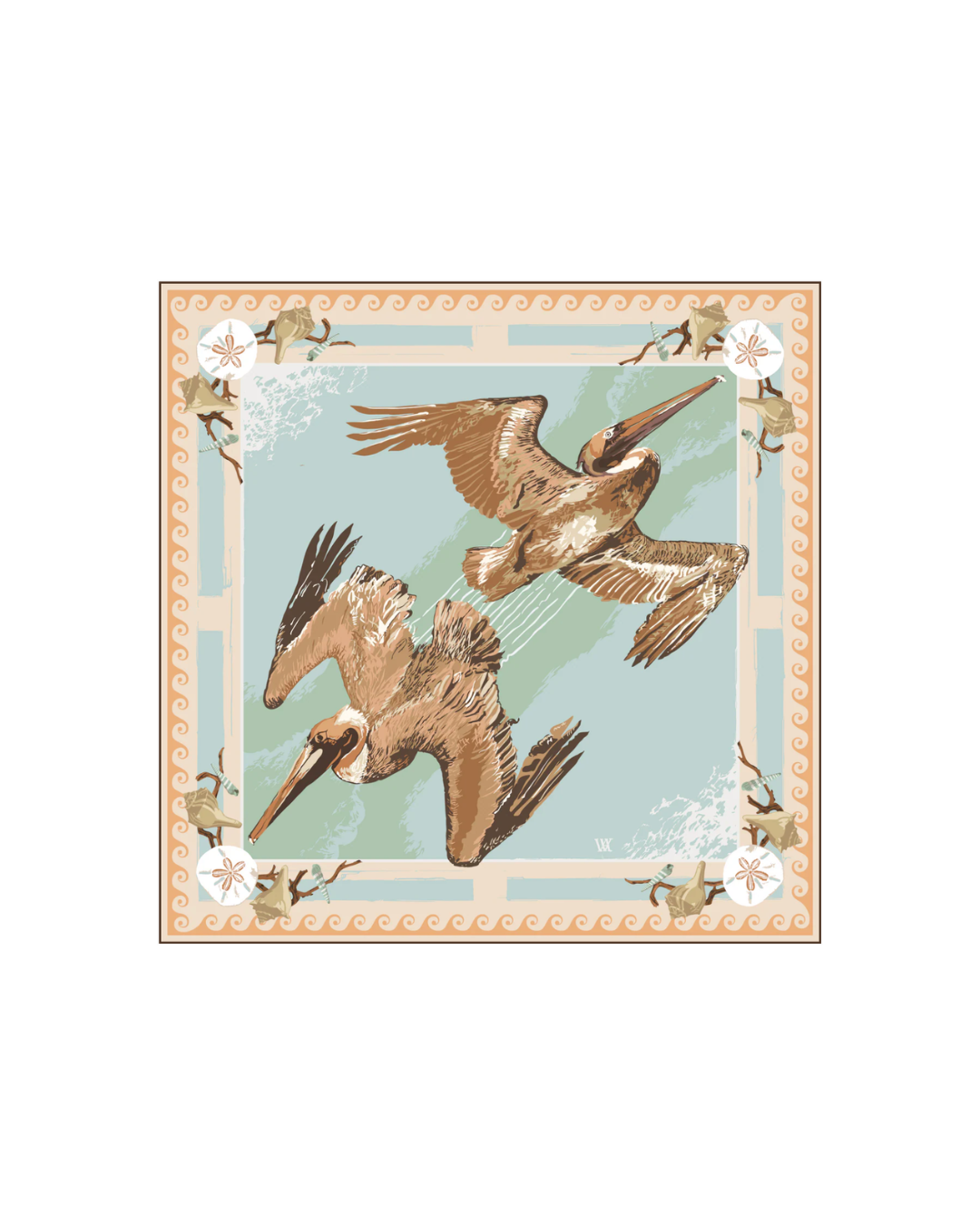 Double Sided Silk Scarves