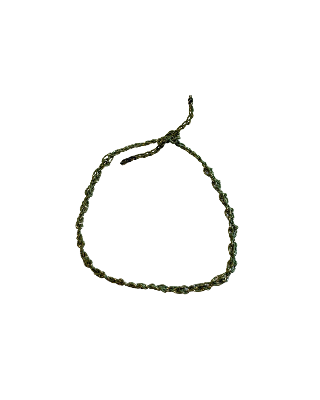 Adjustable Braided Tie Bracelet