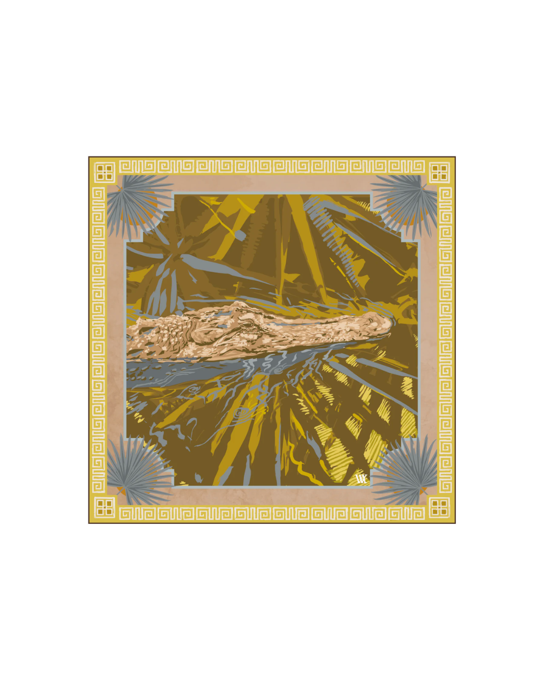 Small Double Sided Silk Scarves