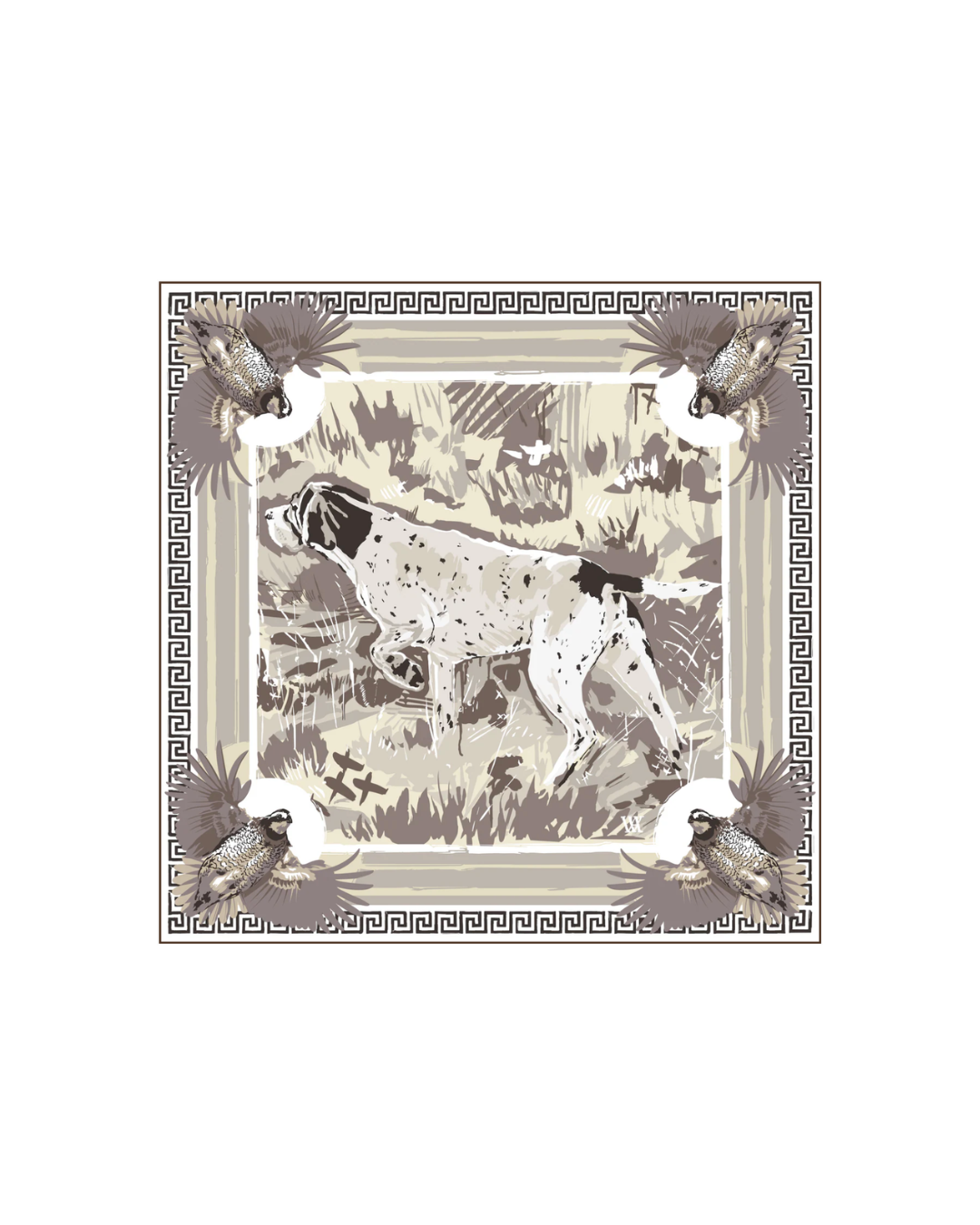 Small Double Sided Silk Scarves