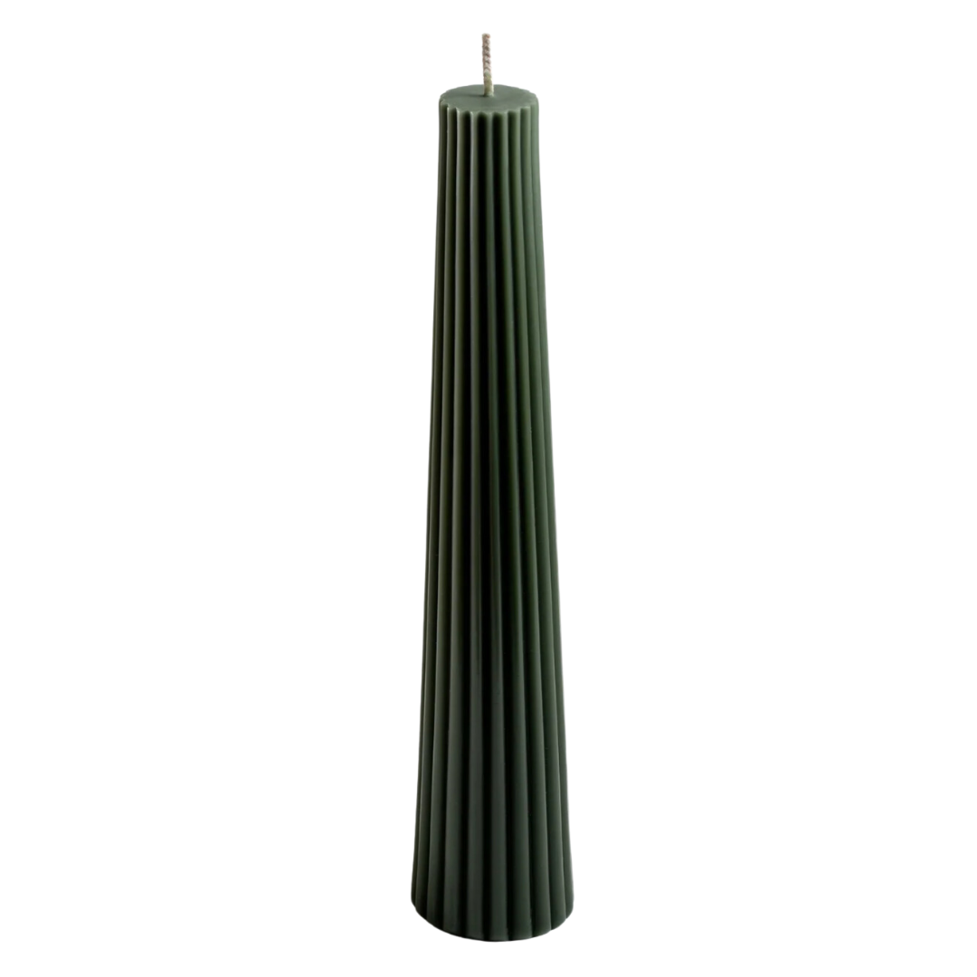 Fluted Pillar Candle