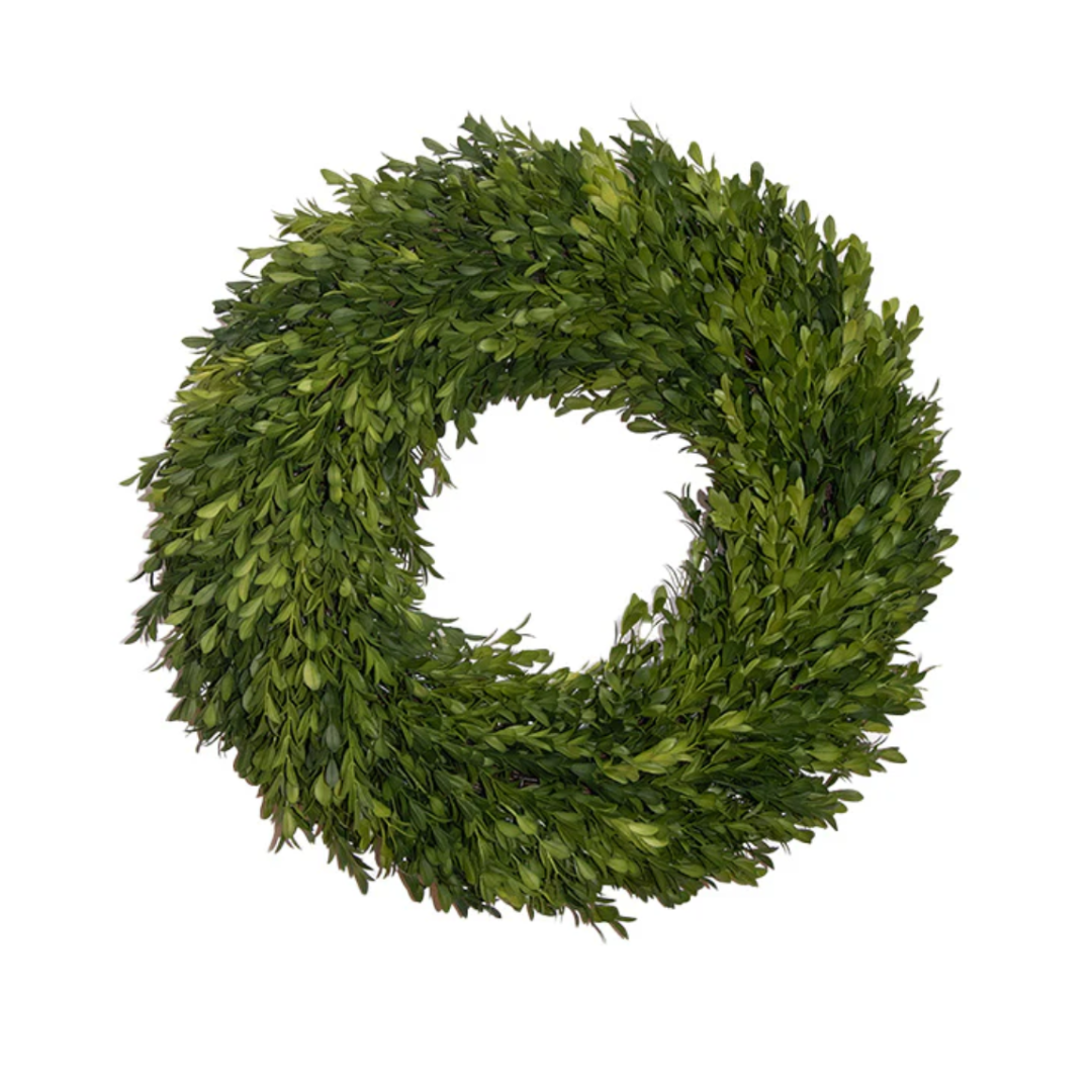 Boxwood Wreath {Round}