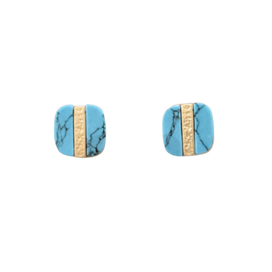 Turquoise Stone Earrings