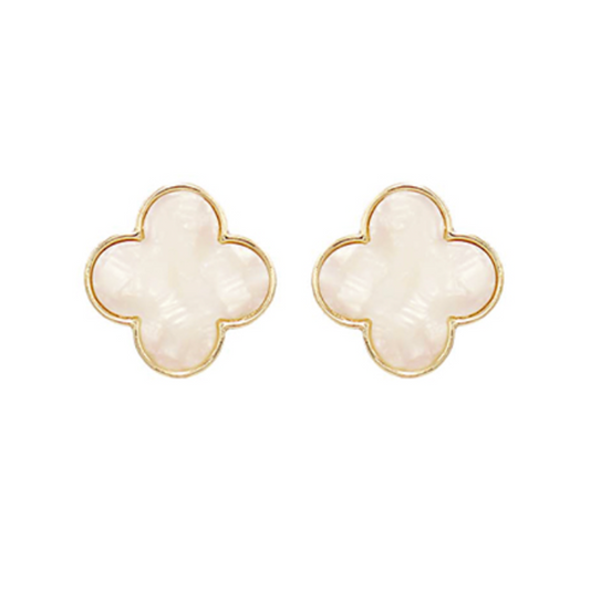 Clover Acetate Earrings