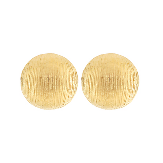 Gold Dome Earrings