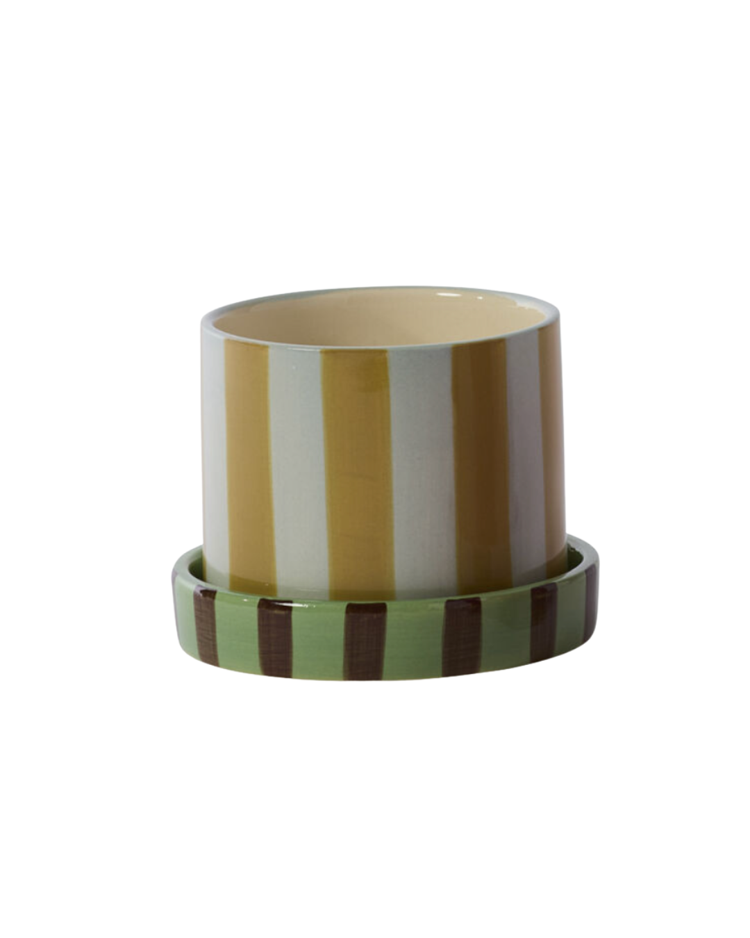 Sunshine Striped Planter