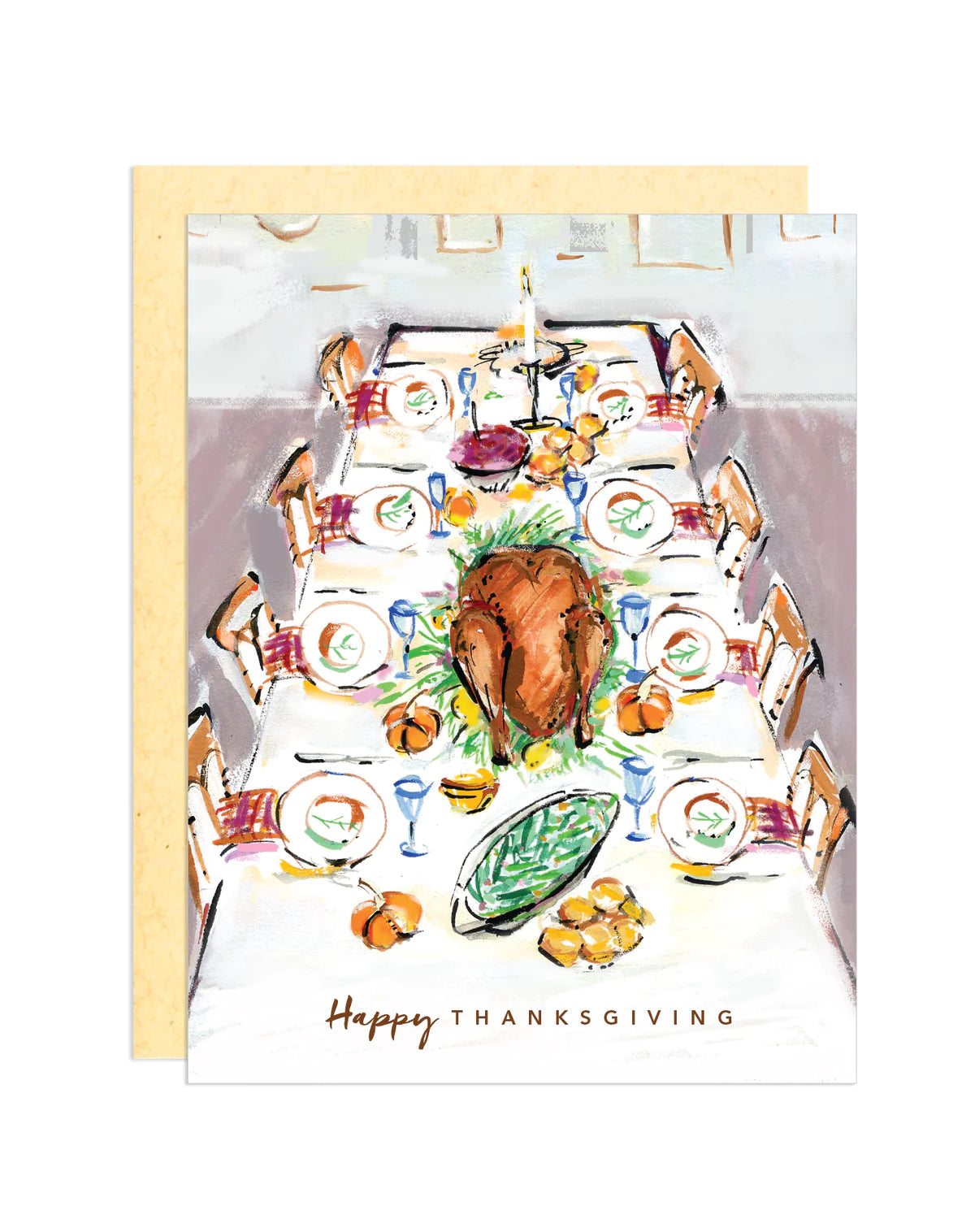 "Happy Thanksgiving" Card