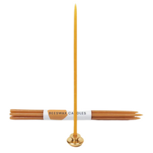 Load image into Gallery viewer, Beeswax Candle 3/8&quot;