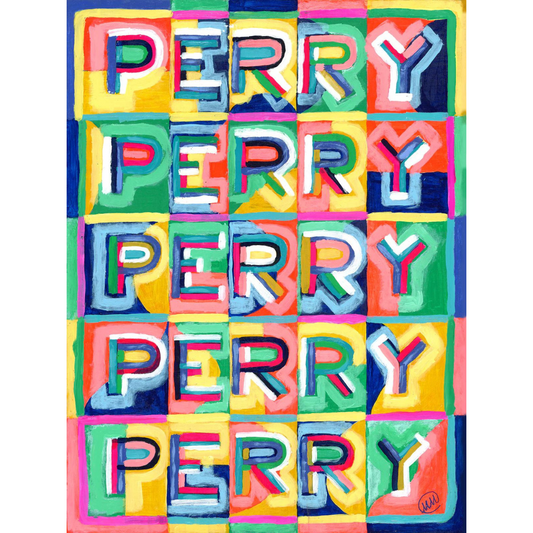 "Perry" Print