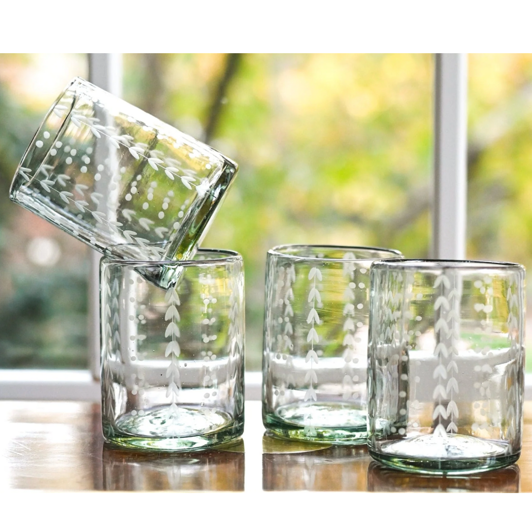 Signature "7" Rocks Glass {Set of 4}