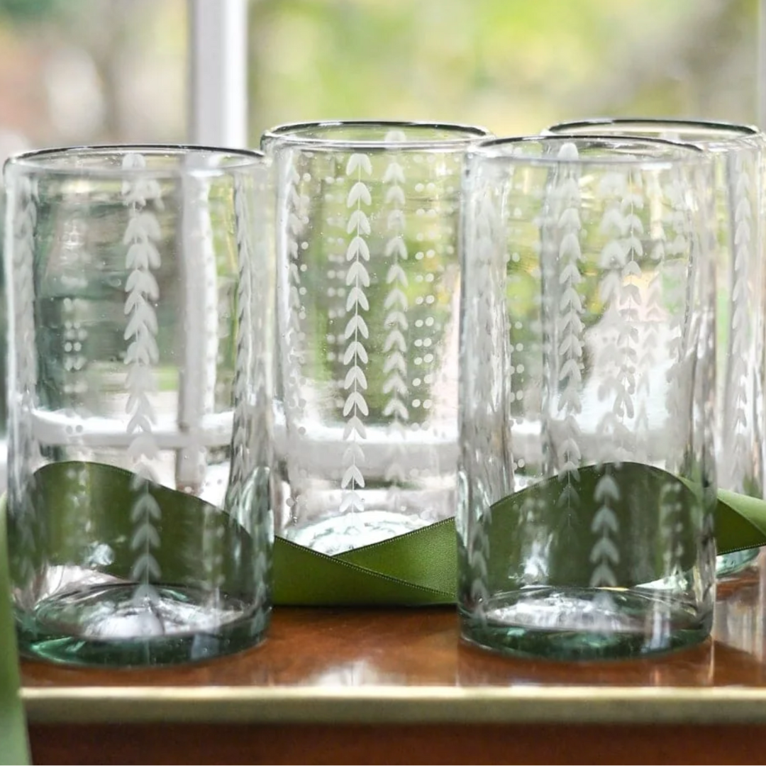 Signature "7" Water Glass {Set of 4}