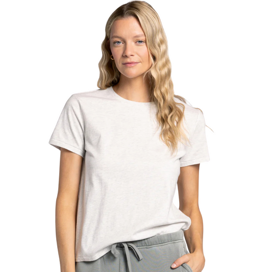 Asher Tee {Light Heather Grey}