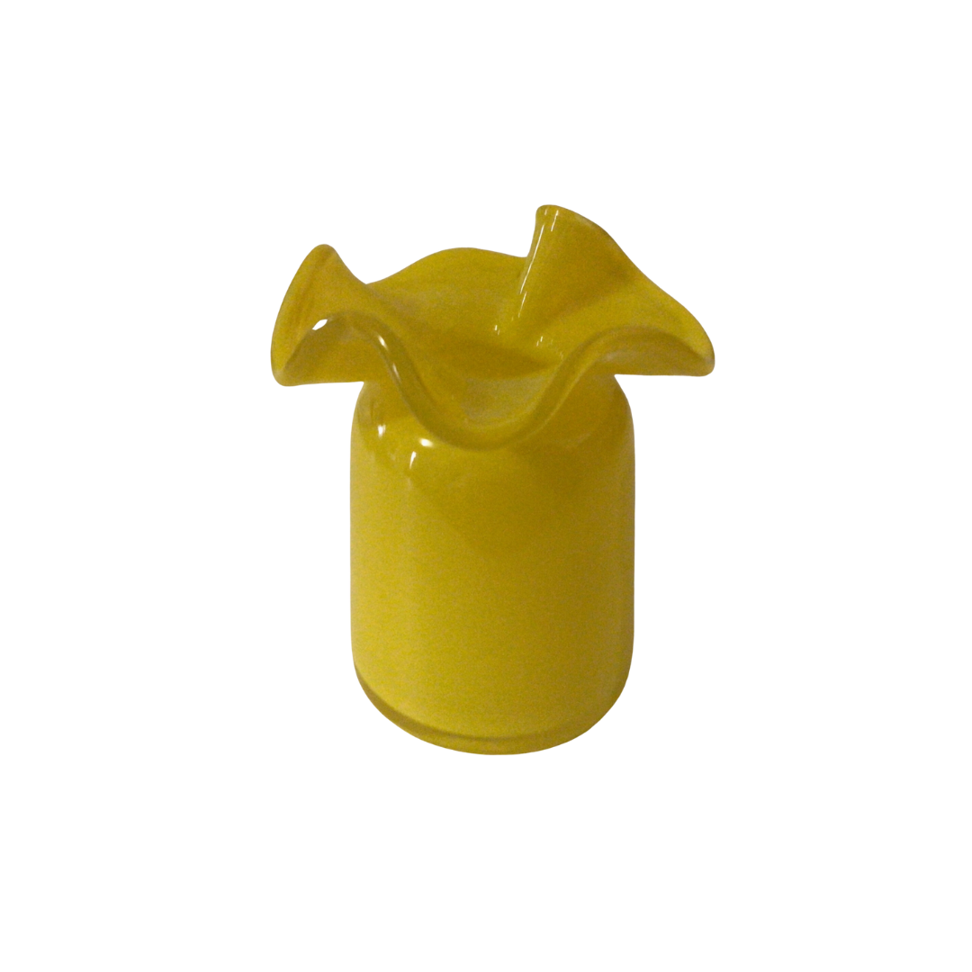 Ruffle Bud Vase {Yellow}