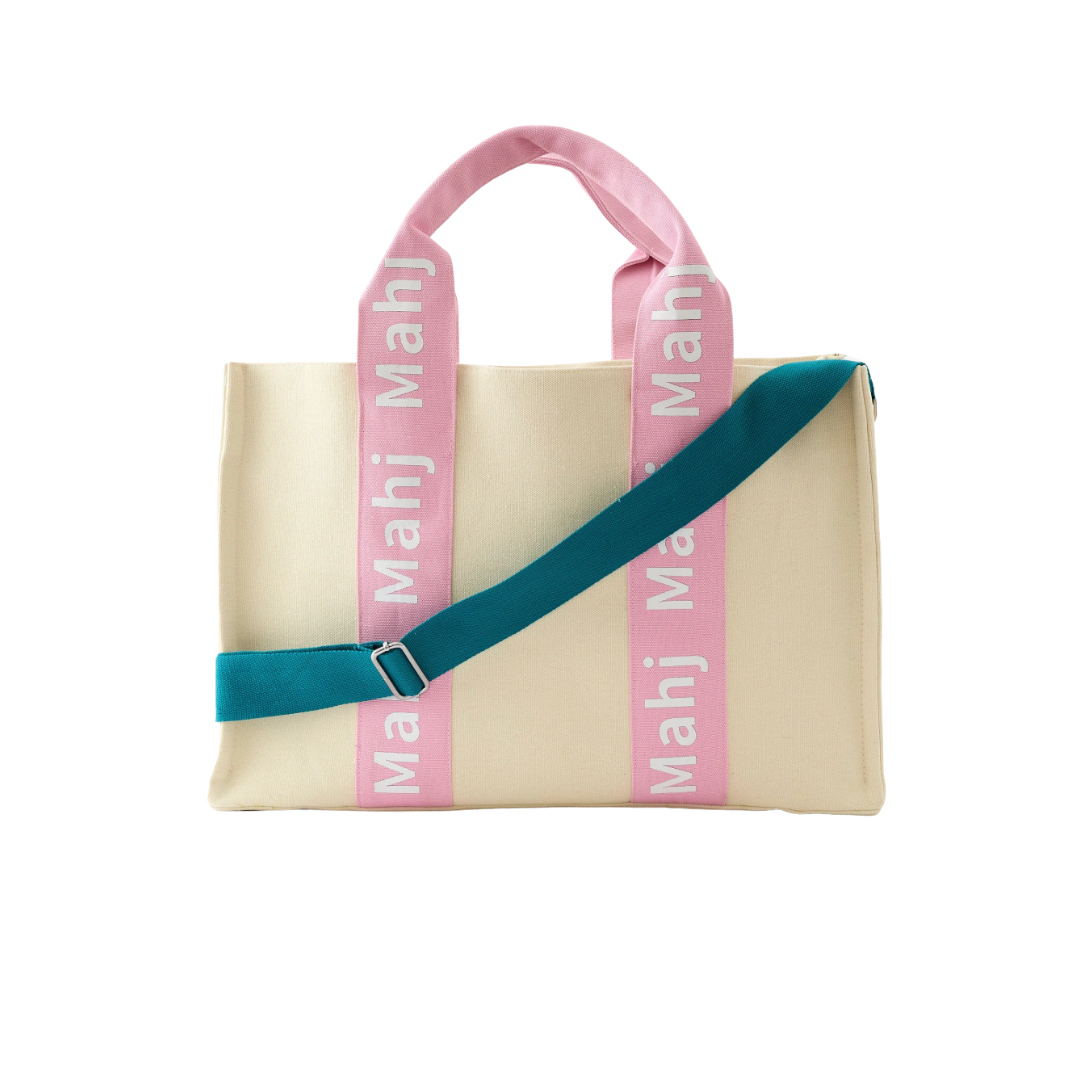 Light Pink Mahj It All Bag