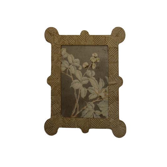 Justin Westbrook Handmade Frame with Gracie Wallpaper No.1