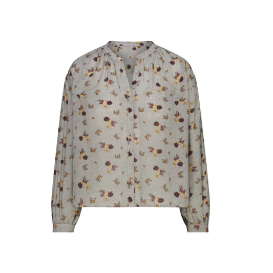 Odette Top {Dotted Floral}