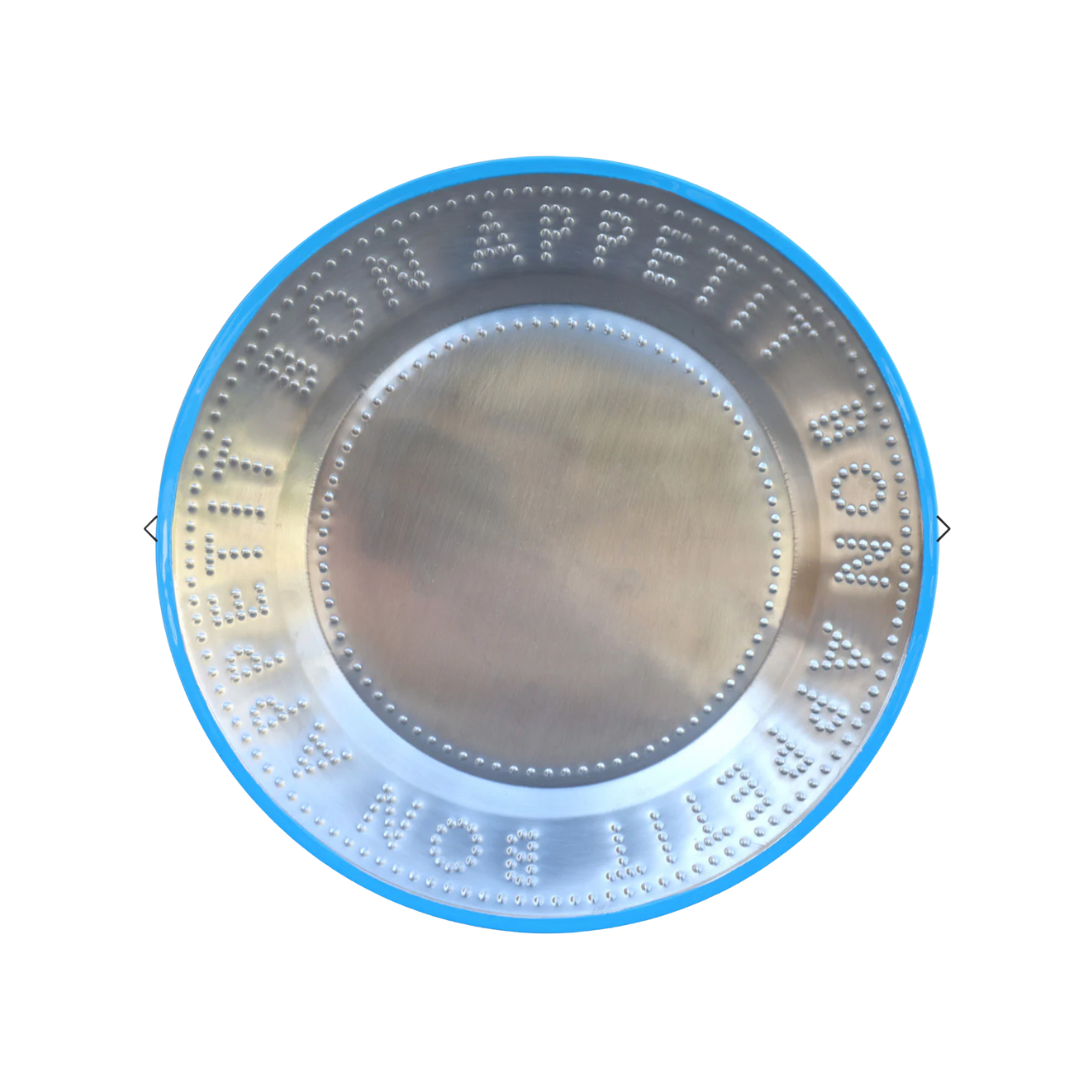 Bon Appetit Steel Plate {Blue}