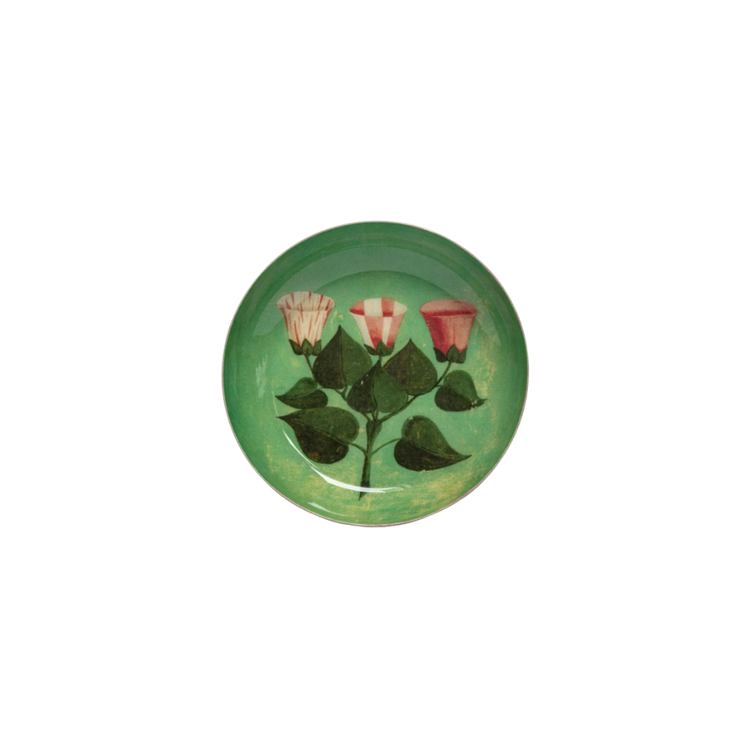 Festival of Flowers Enamel Tray