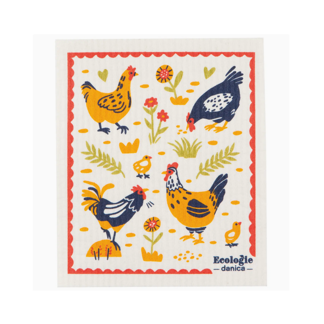 Swedish Dishcloth {Free Range}