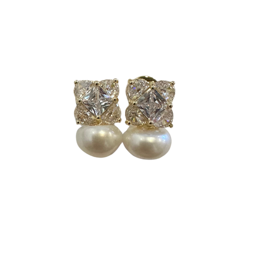 Louise Pearl Drop Earrings