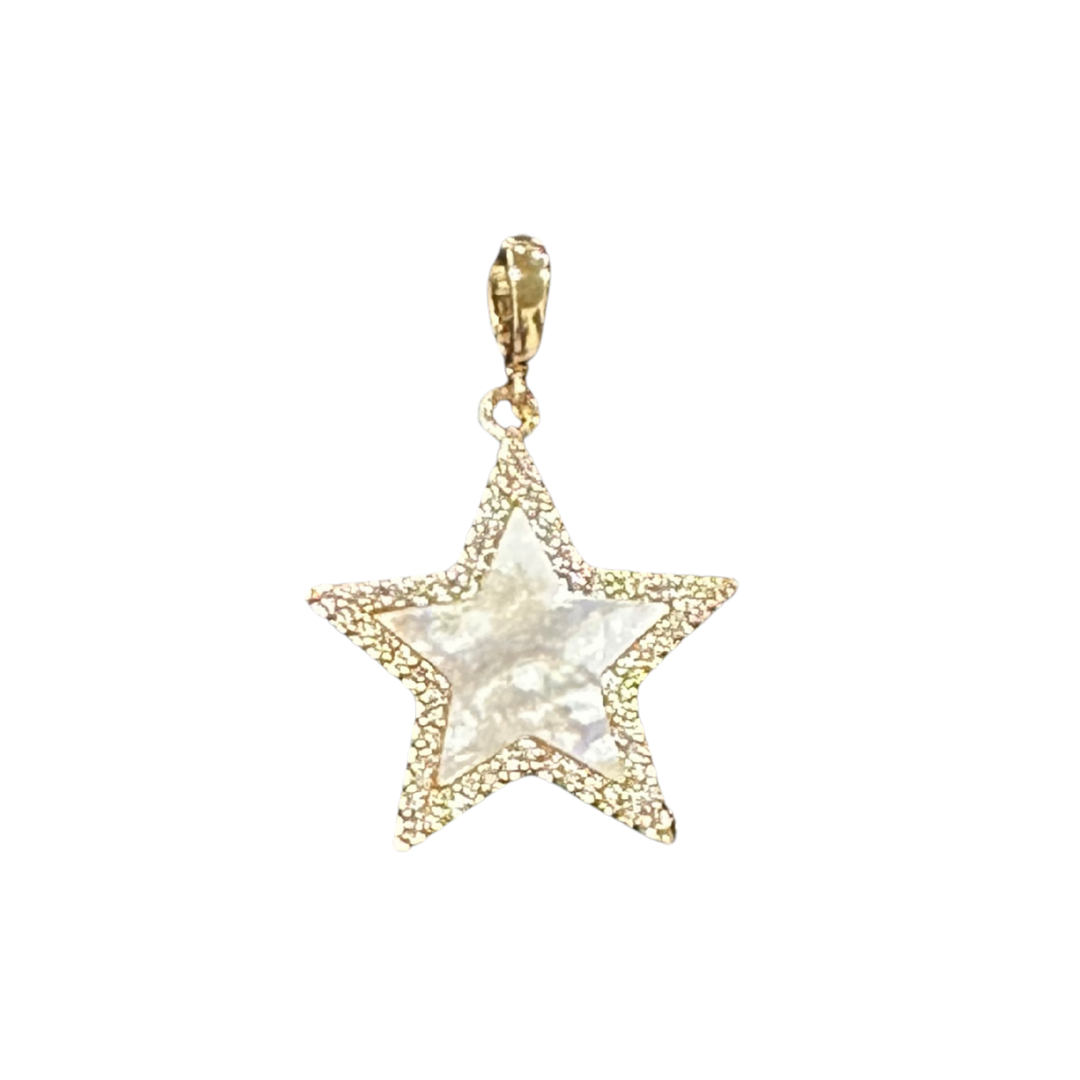 Mother of Pearl Star Charm